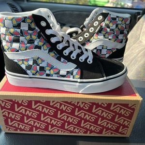 Womens Checkered Vans.